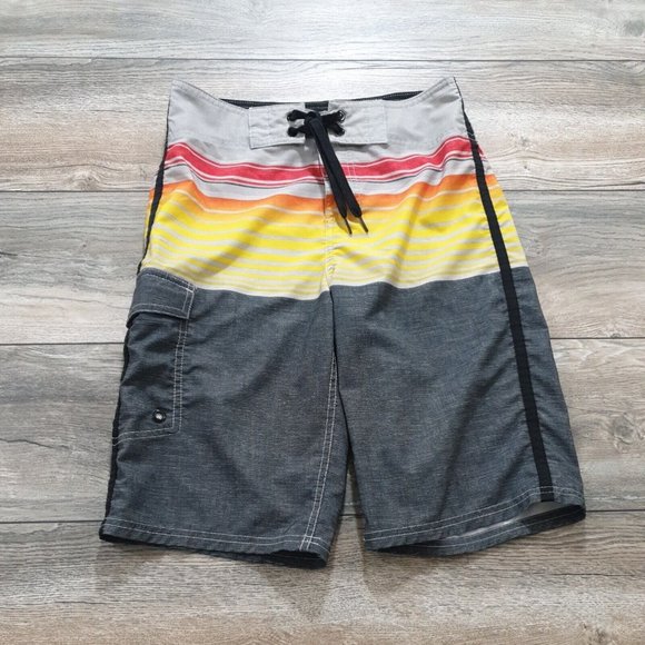 Mossimo Other - Mossimo Supply Men Boys Board Shorts Waist 28" Swim Trunks Beach Vacation Pool